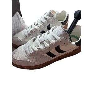 Coolway Goal Sneakers Mens EU 42 White Gum Sole Retro Soccer Style NIB